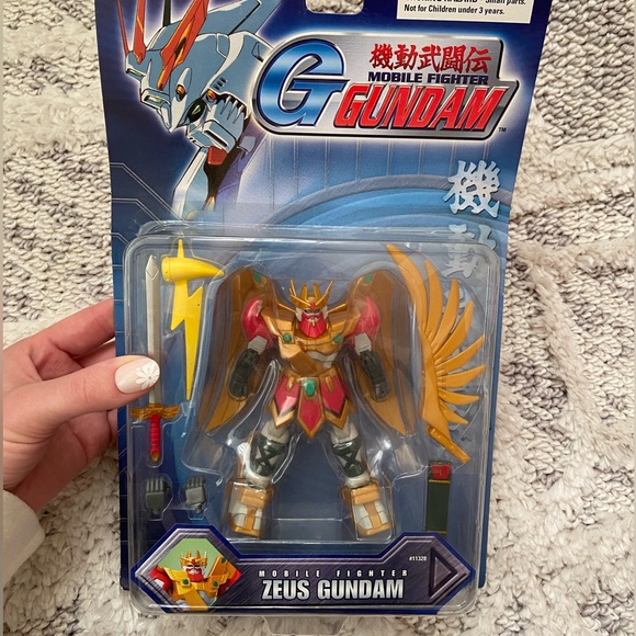 NIB Mobile Fighter G Gundam “Zeus Gundam” Action Figure - Picture 3 of 5